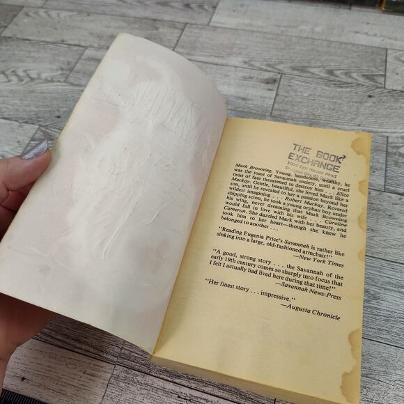 Savannah by Eugenia Price 1984 Berkley Edition READER COPY Historical Romance PB - Picture 9 of 12